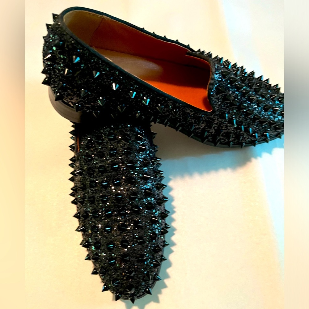 Brand new Men’s Erphpre Paul studded tuxedo shoe read description for size